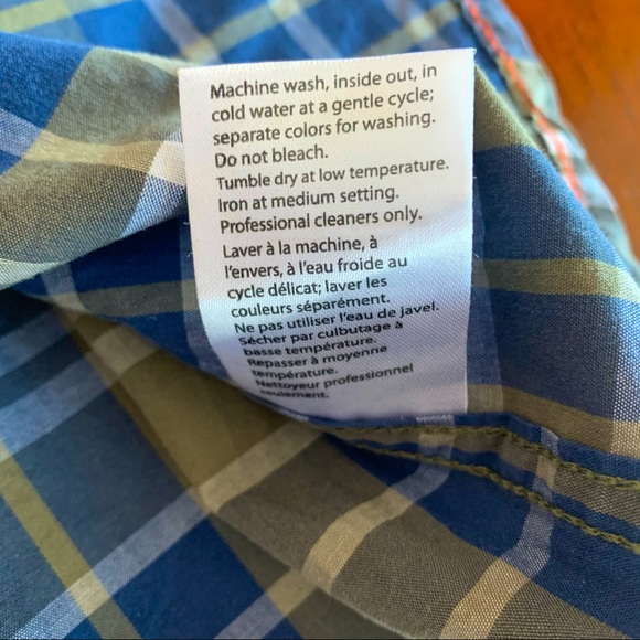 Triple Five Soul, Plaid Button Down Shirt, size M - Picture 5 of 6